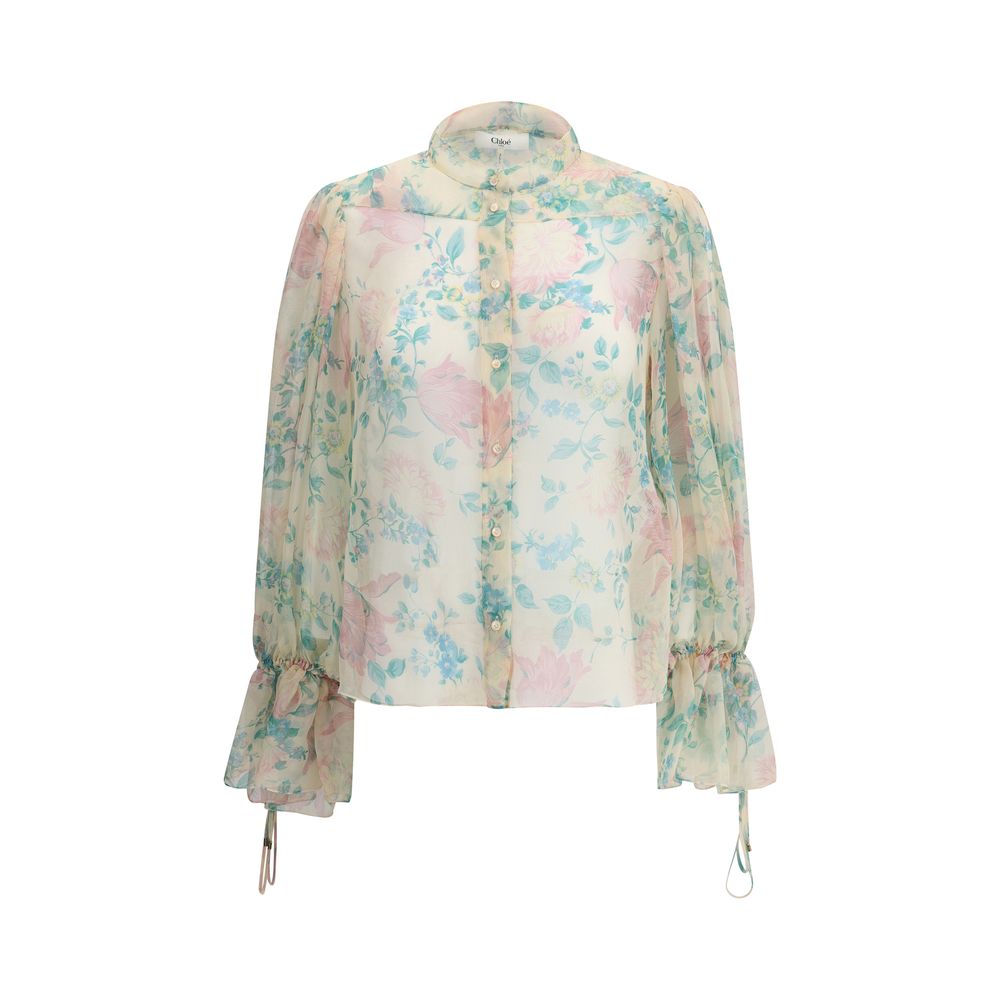 Chloé Sheer Blouse Glam Steals