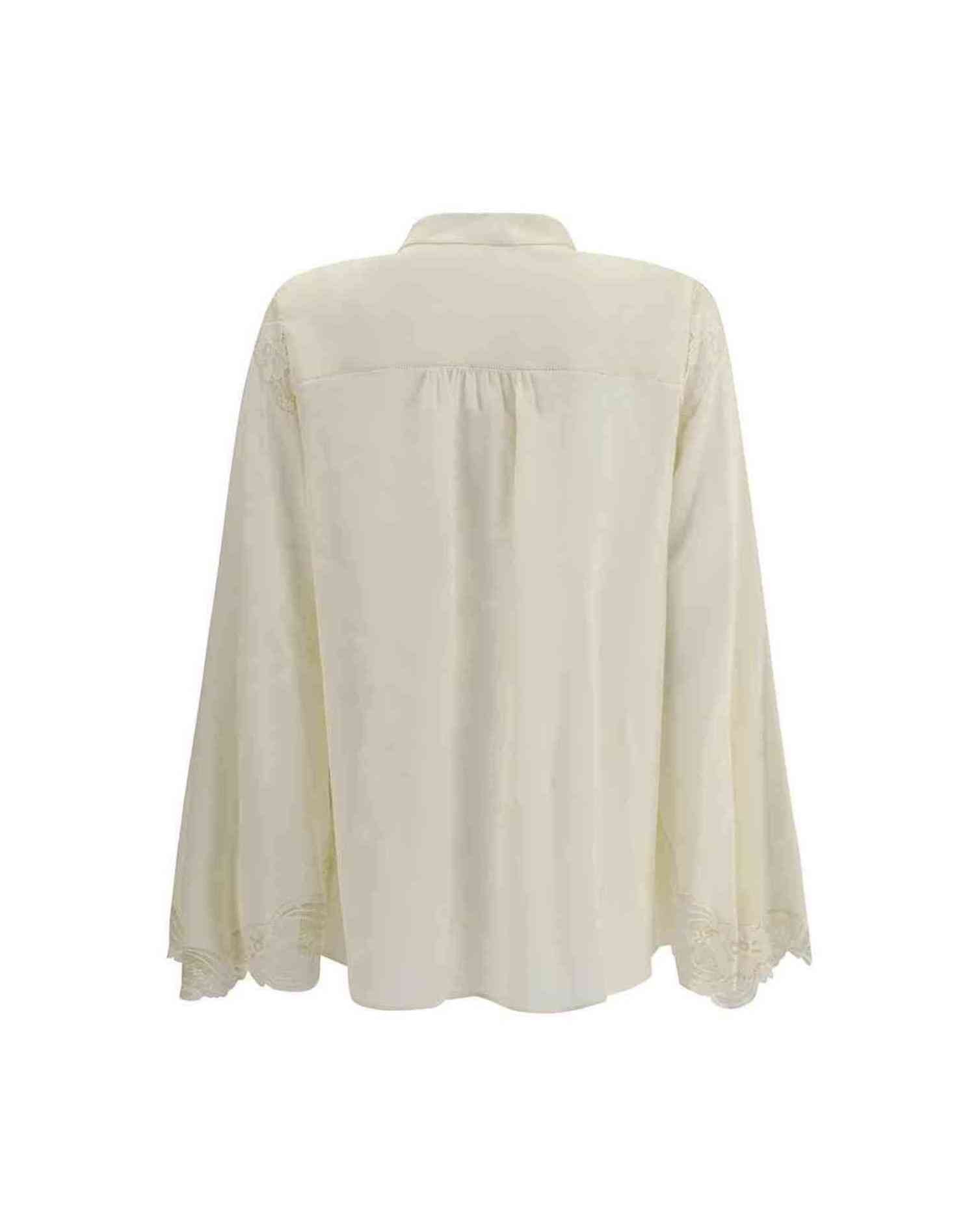 Chloé Silk Georgette And Lace Blouse Glam Steals