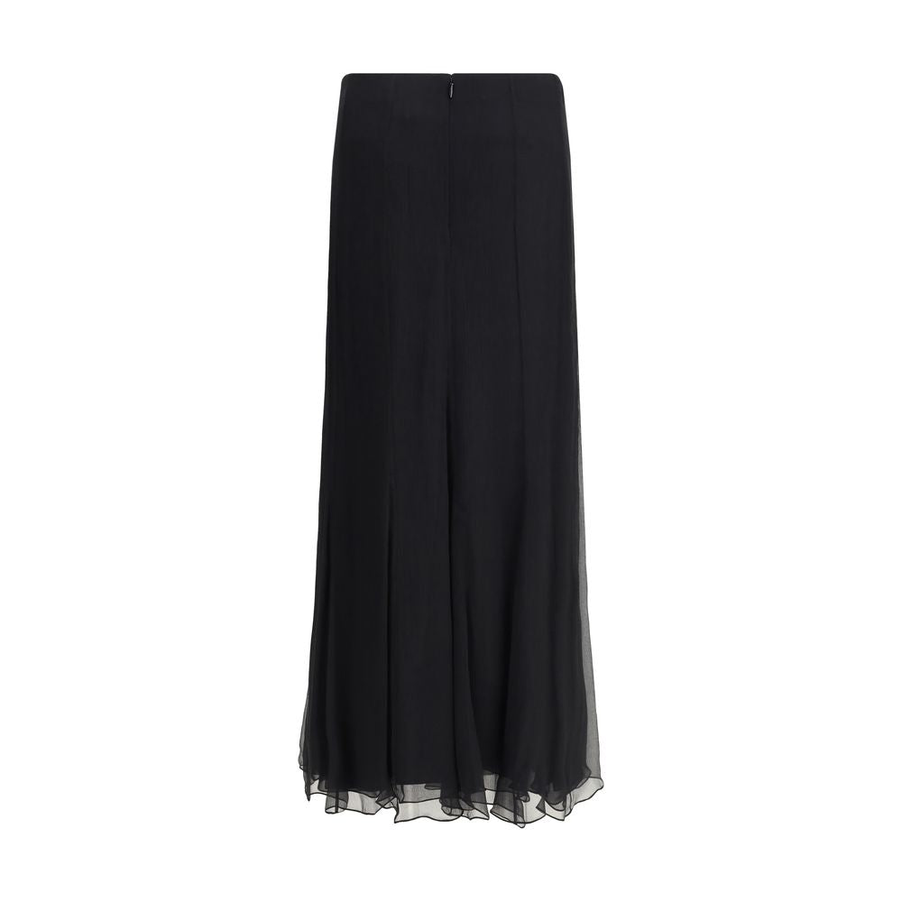 Chloé Silk Long Skirt Glam Steals