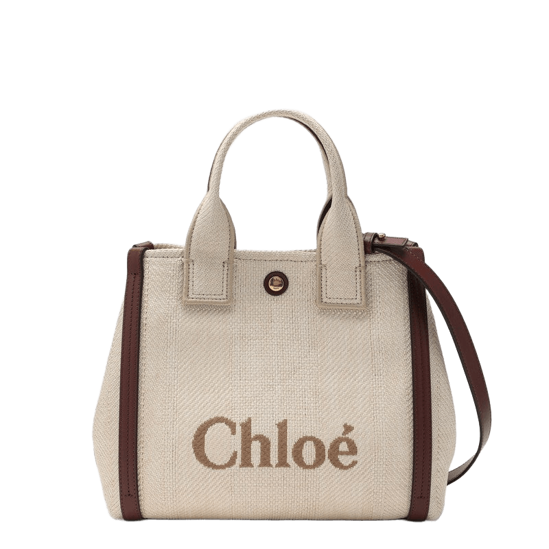 Chloé Small Carry Tote Bag in Sand Colour Glam Steals
