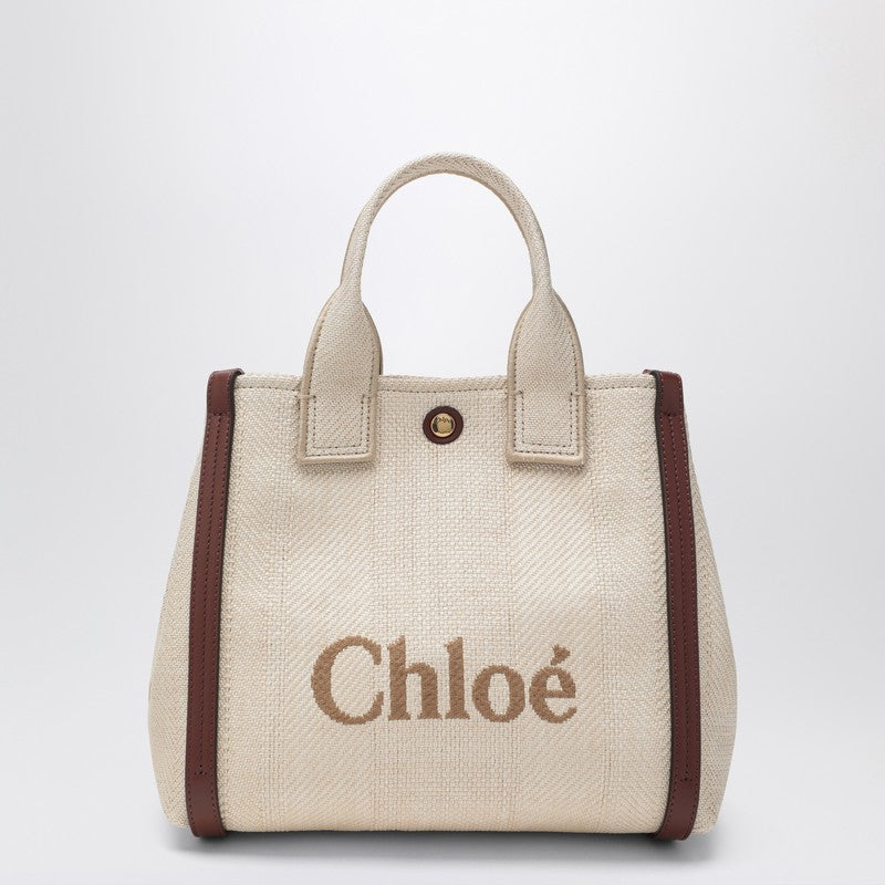 Chloé Small Carry Tote Bag in Sand Colour Glam Steals