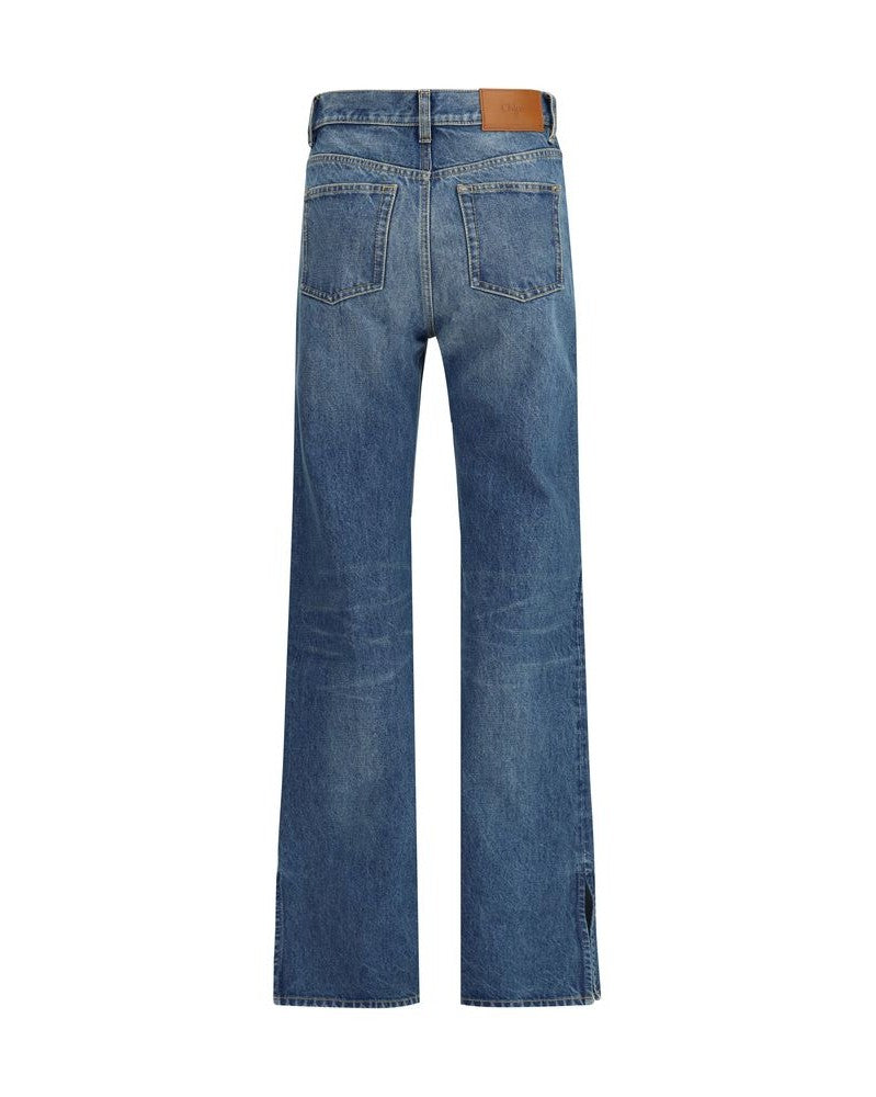 Chloé Straight-Leg Denim Jeans Glam Steals