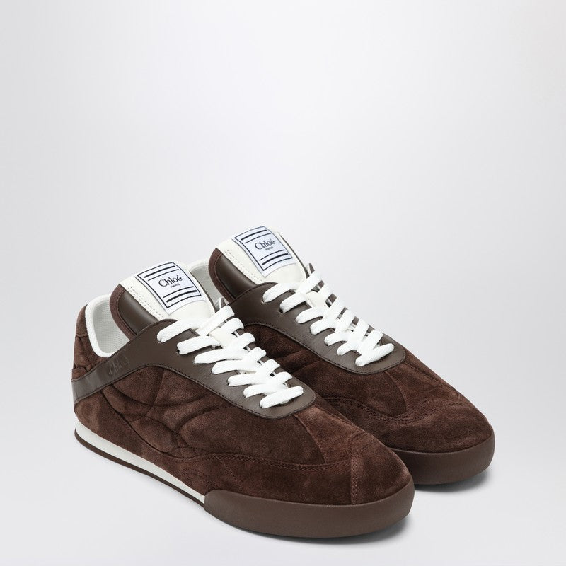 Chloé Suede Kick Chocolate Sneakers Glam Steals