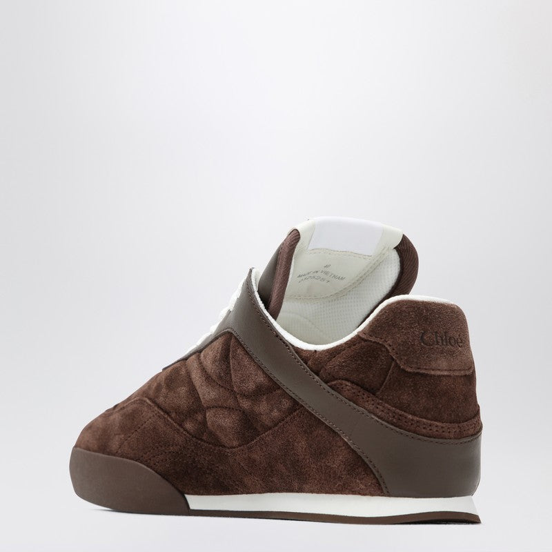 Chloé Suede Kick Chocolate Sneakers Glam Steals