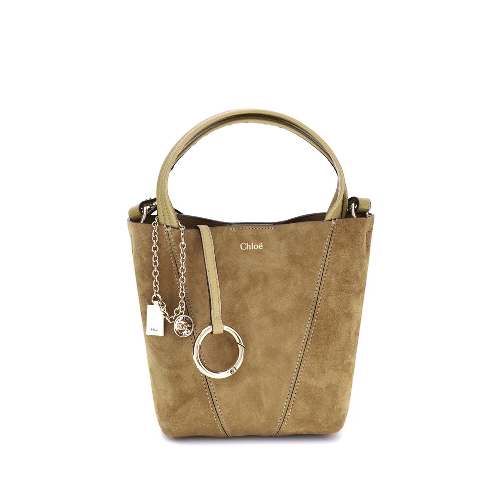 Chloé Suede Spin Handbag Glam Steals