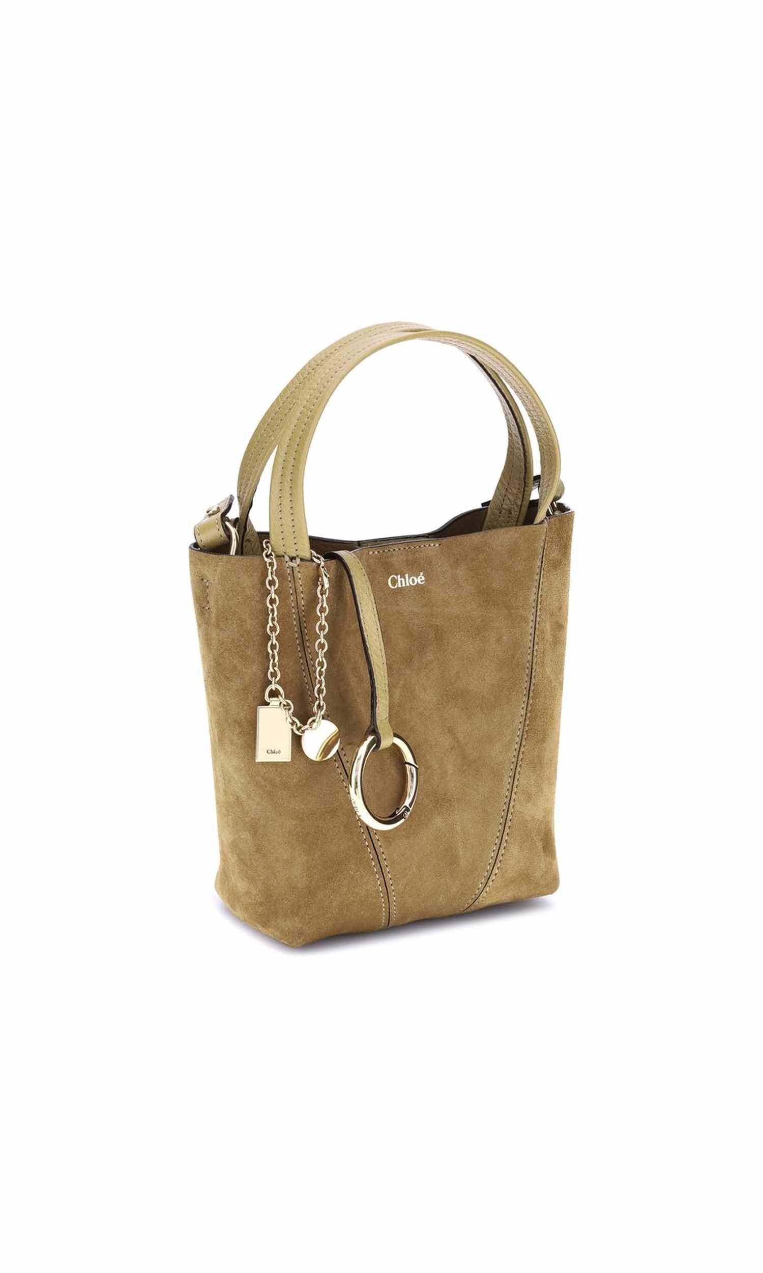 Chloé Suede Spin Handbag Glam Steals