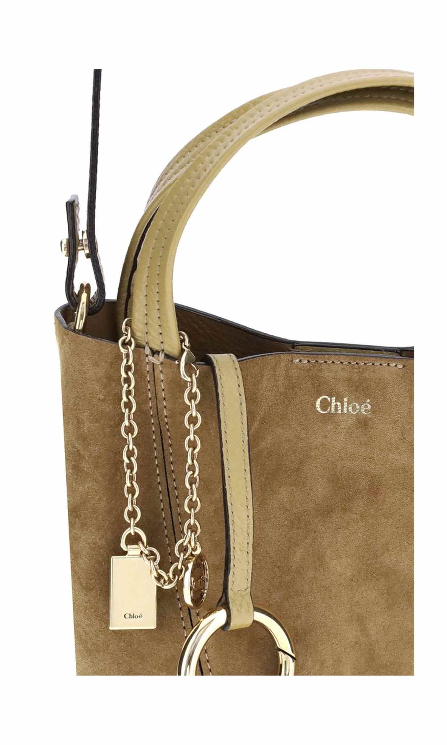 Chloé Suede Spin Handbag Glam Steals
