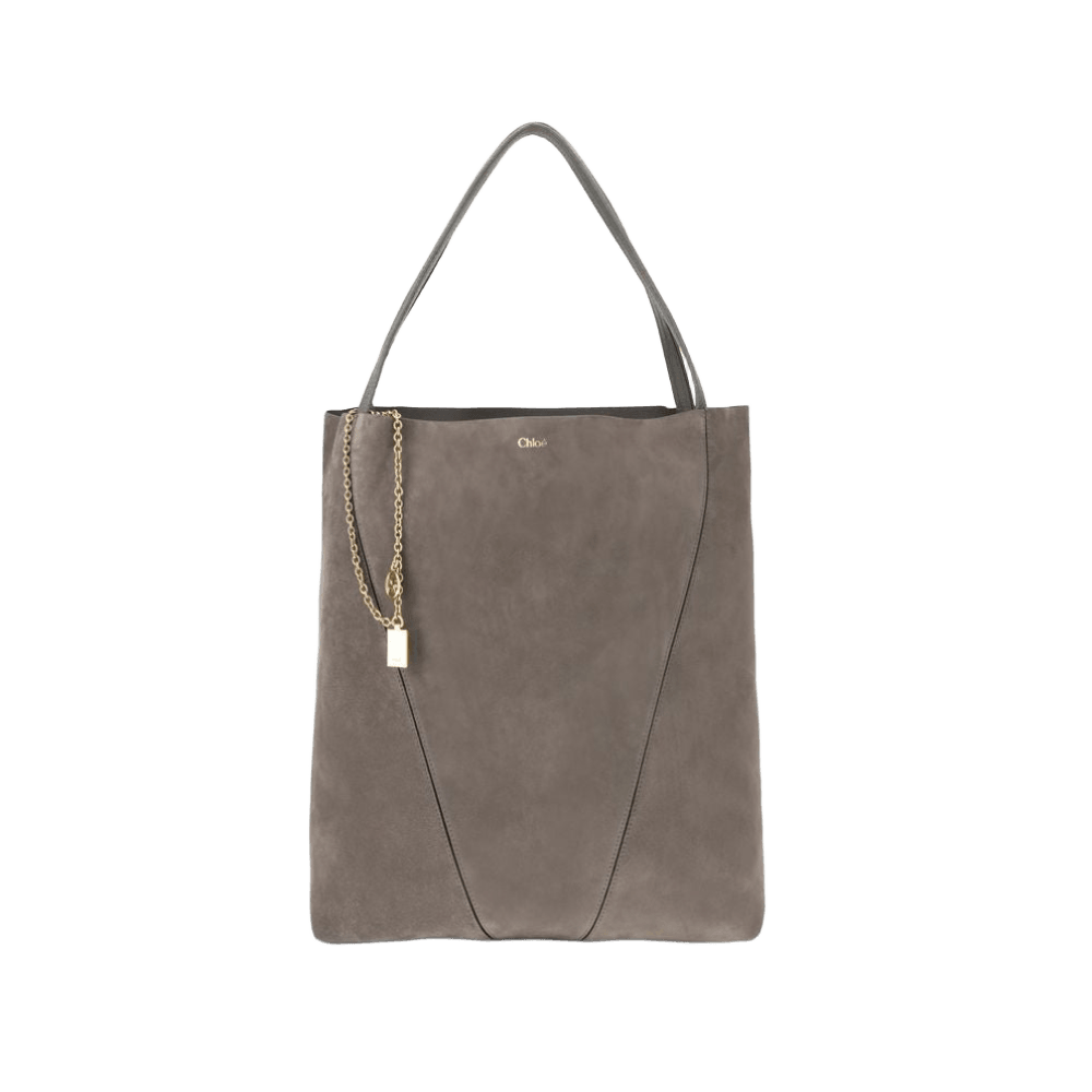 Chloé Suede Spin Tote Bag Glam Steals