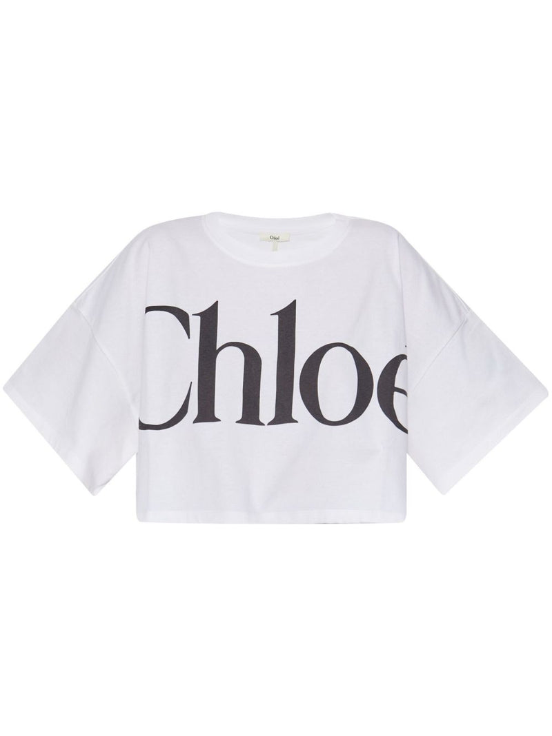 Chloé White Polo T-shirt Glam Steals