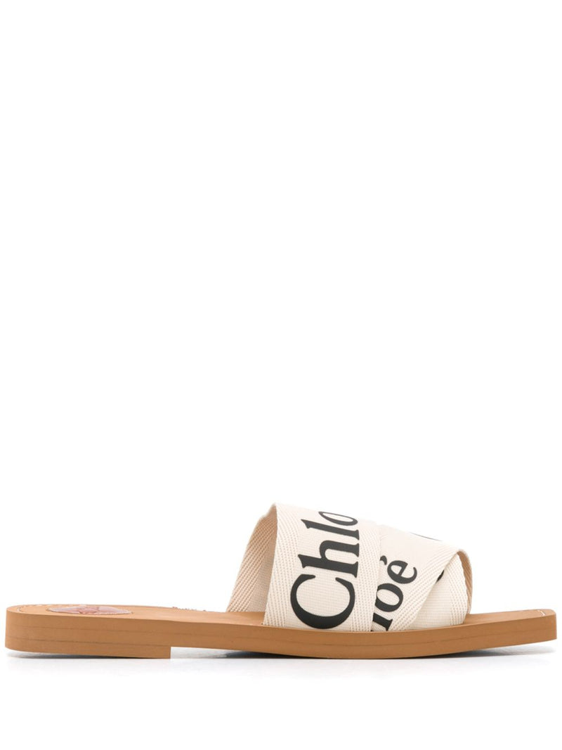 Chloé White Sandals Glam Steals