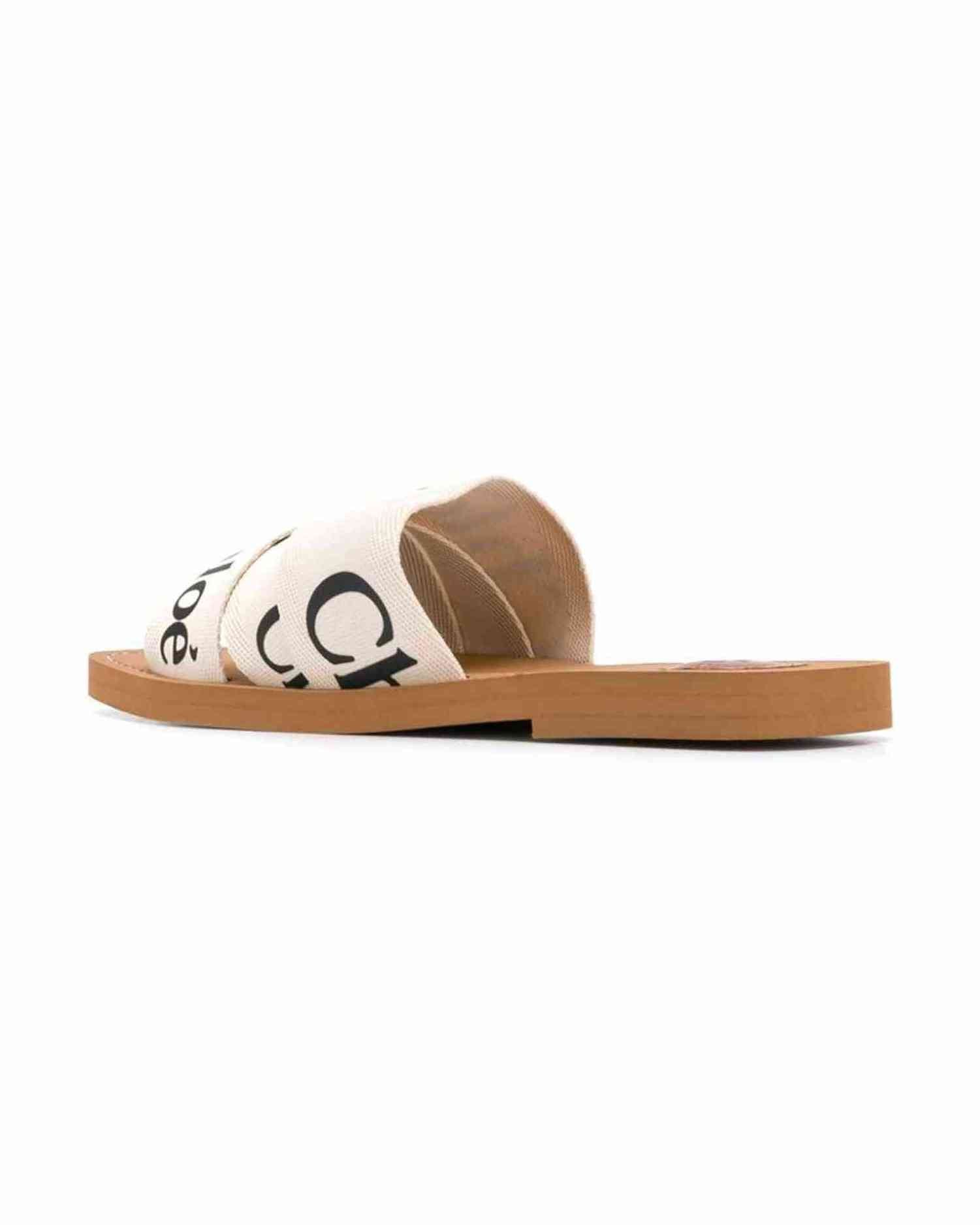 Chloé White Sandals Glam Steals
