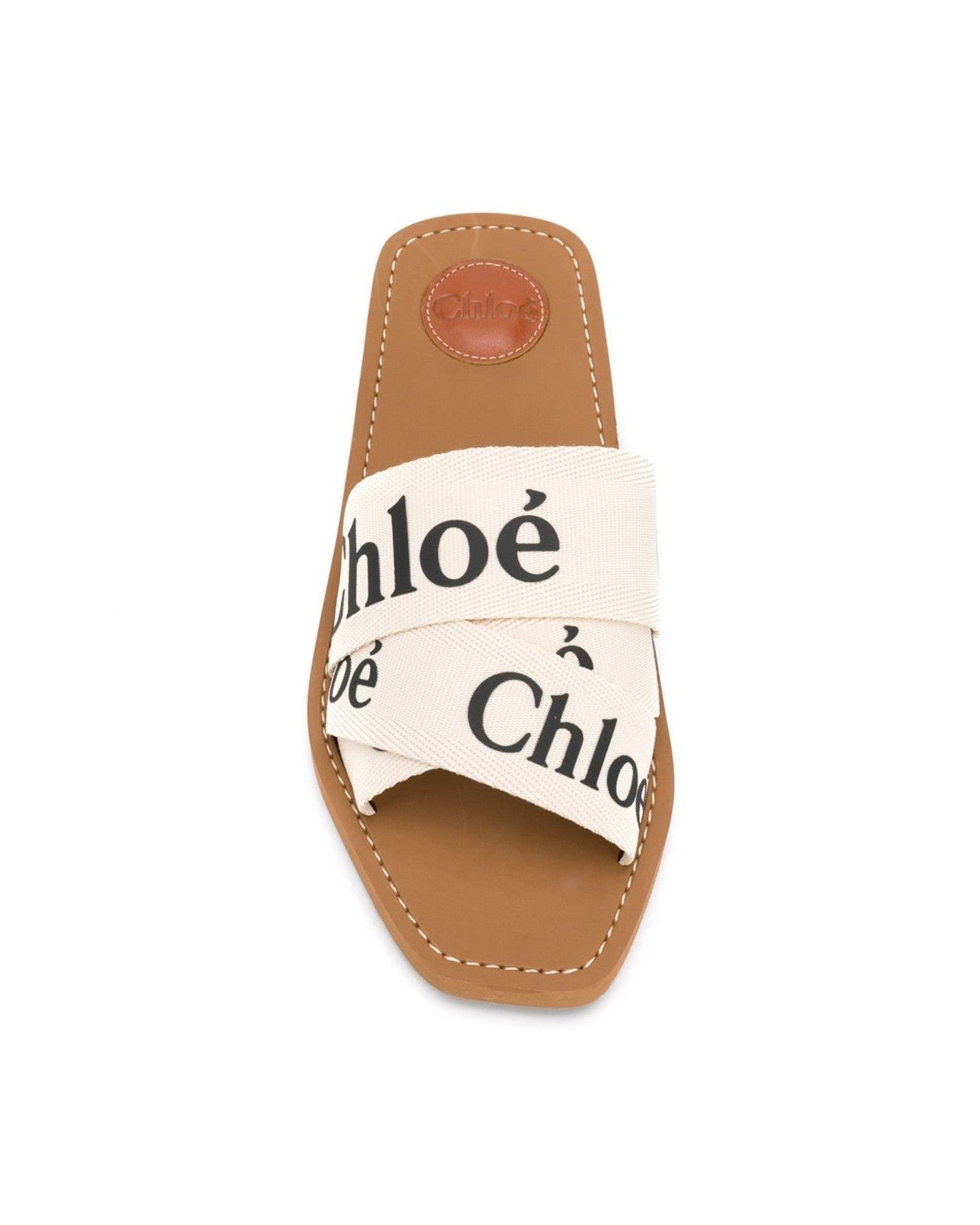 Chloé White Sandals Glam Steals