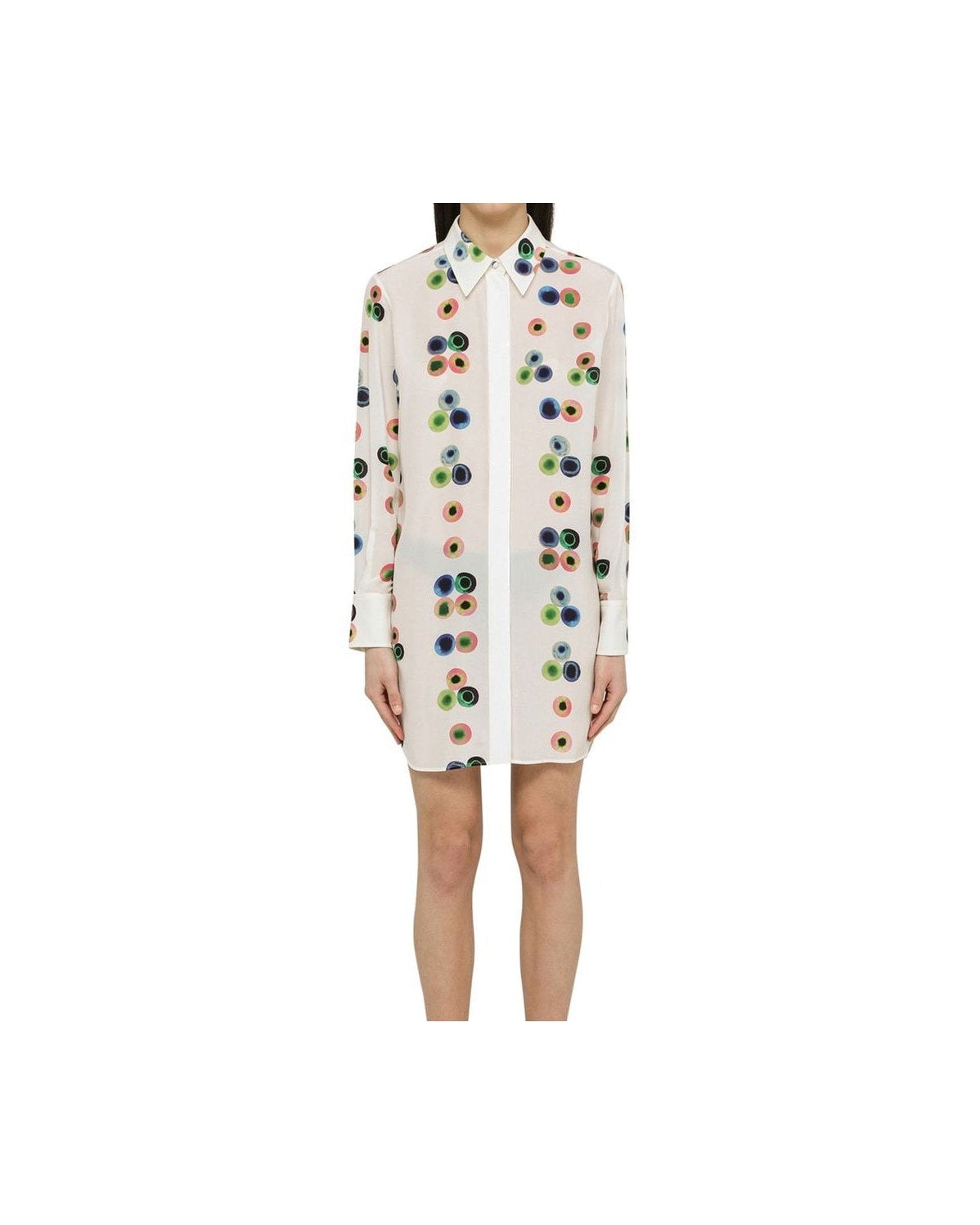 Chloé White Silk Dress Glam Steals