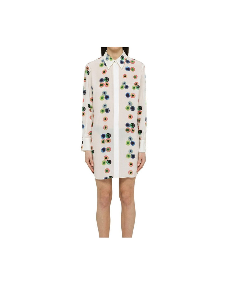 Chloé White Silk Dress Glam Steals