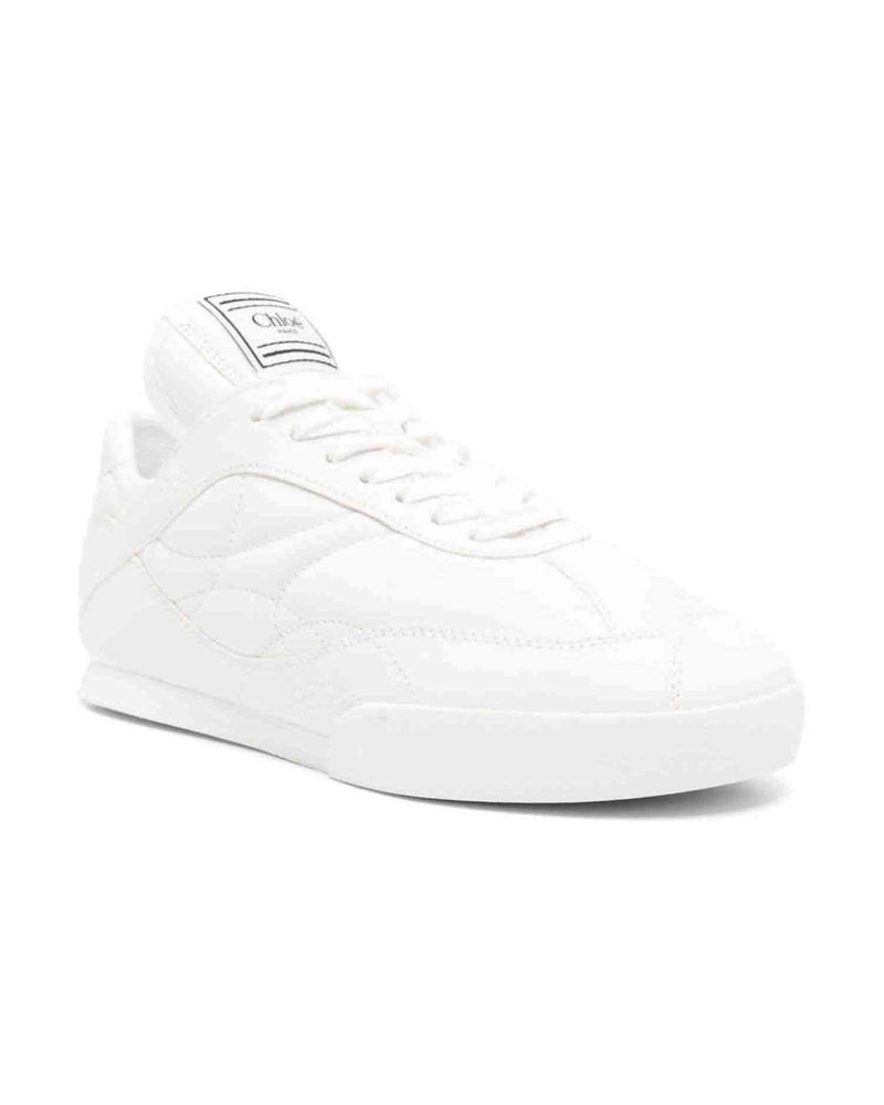 Chloé White Sneakers Glam Steals
