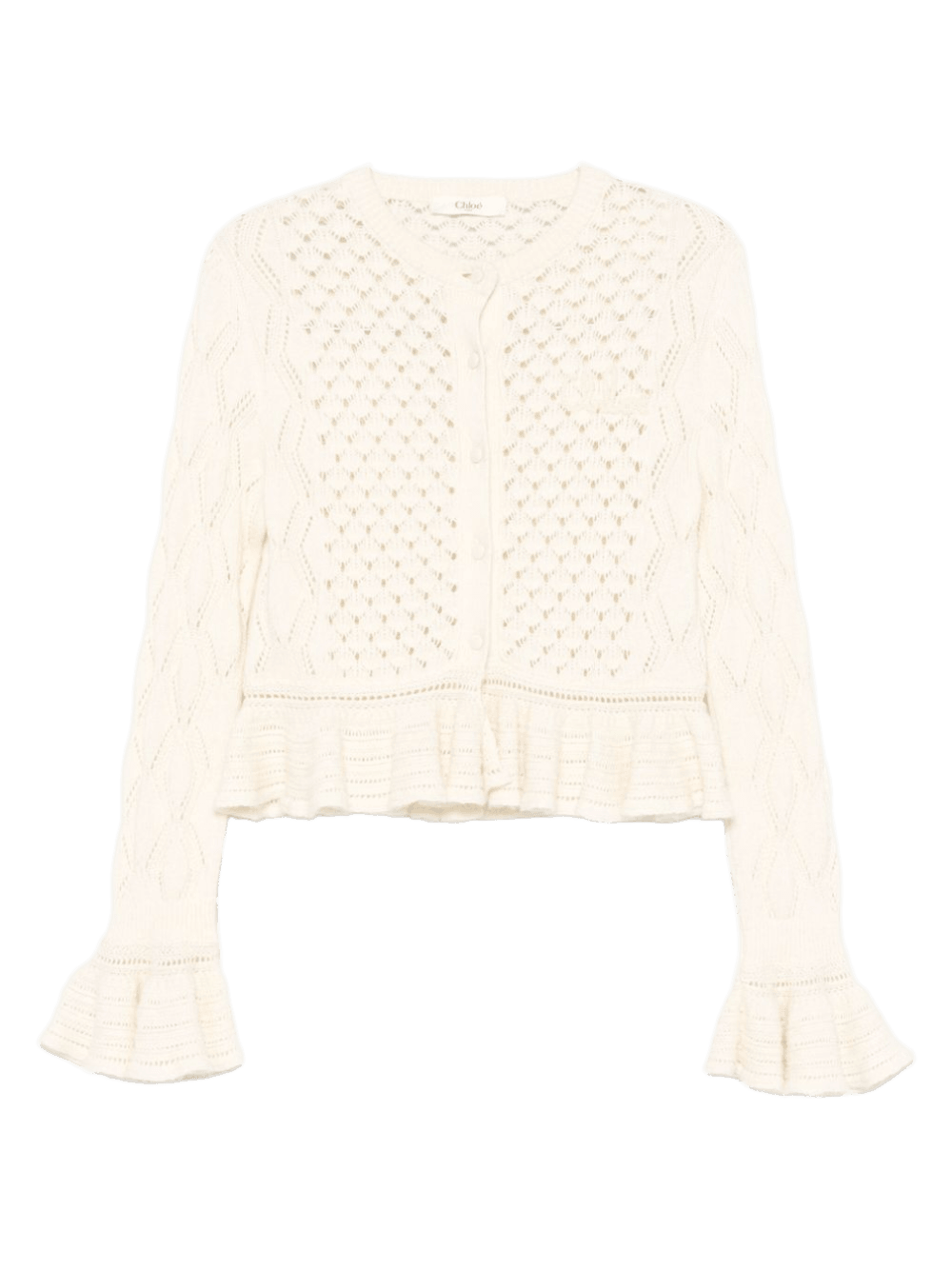 Chloé White Sweater Glam Steals