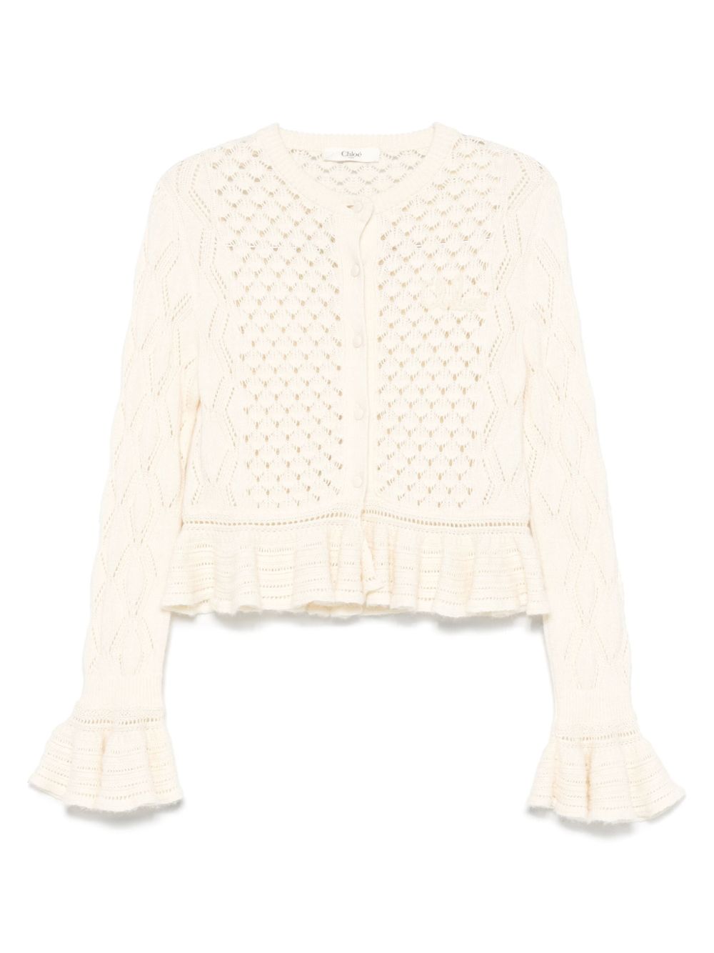 Chloé White Sweater Glam Steals