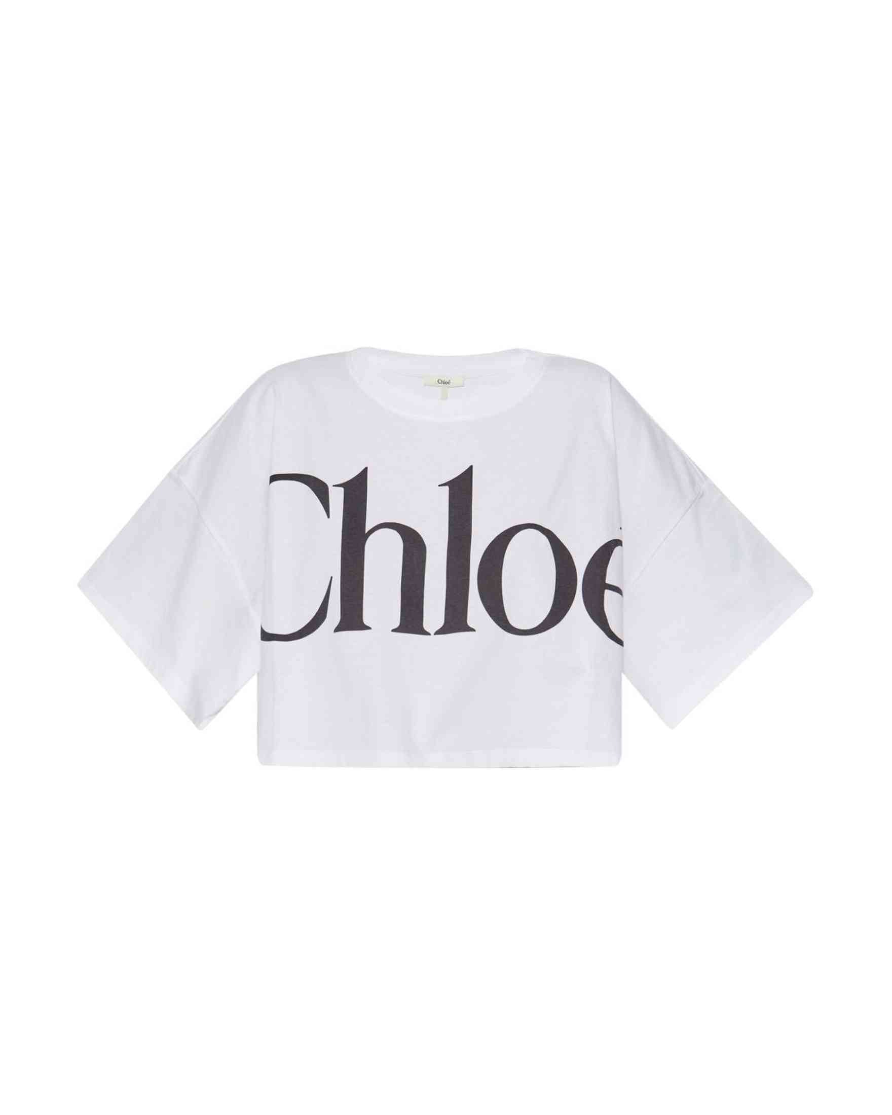 Chloé White T-shirt Glam Steals