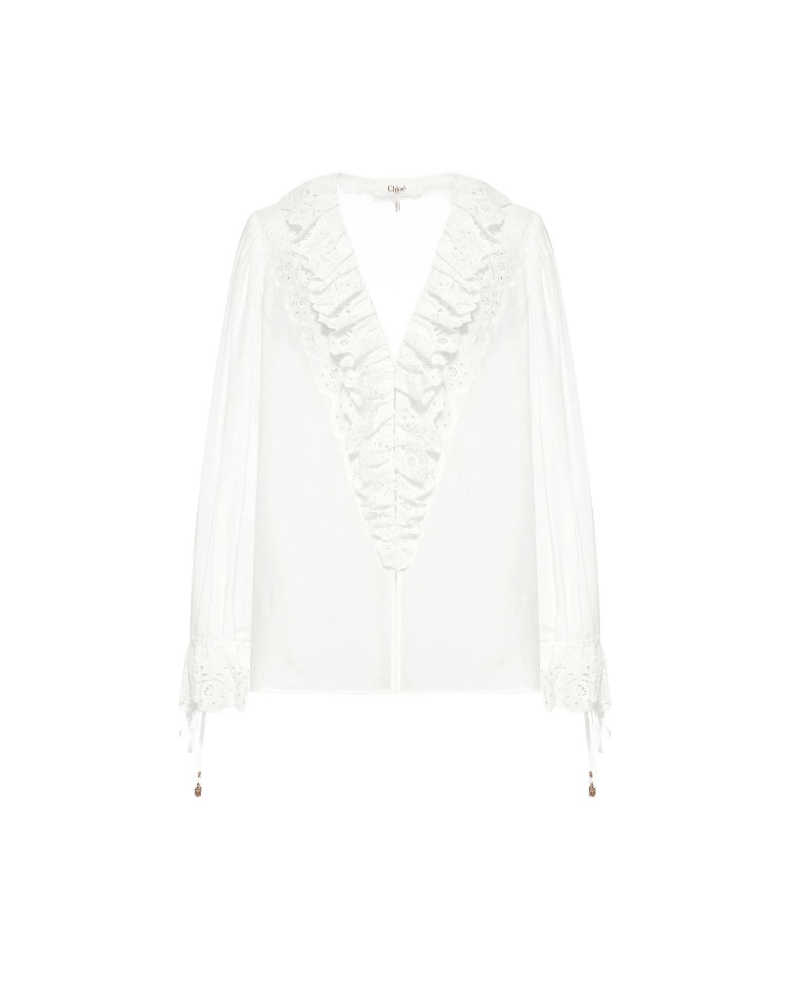 Chloé White Top Glam Steals
