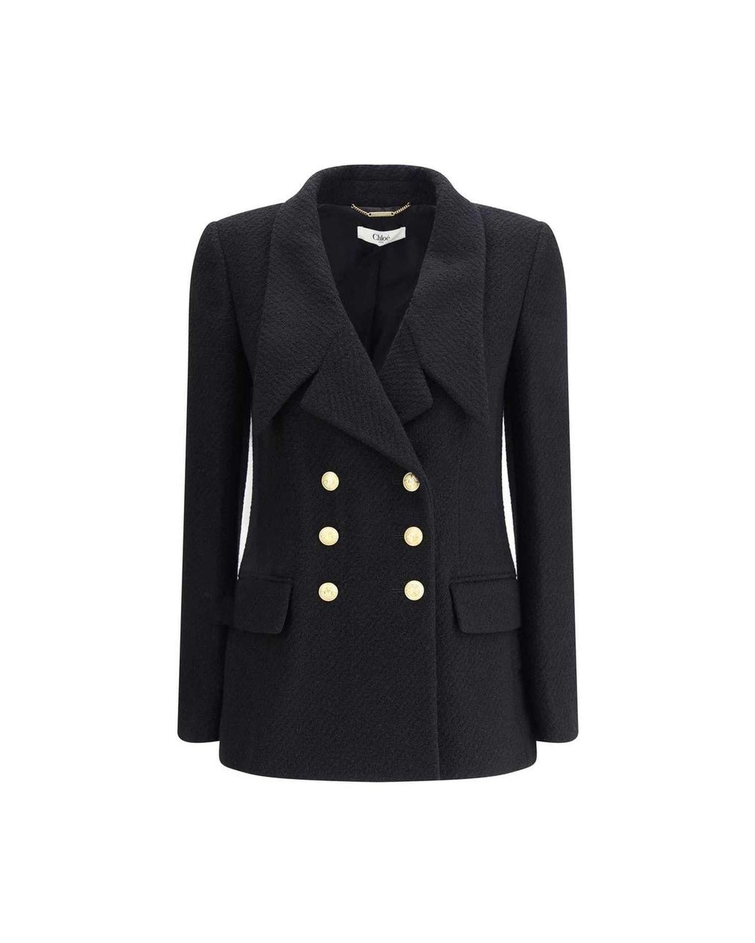 Chloé Wool Bouclè Blazer Glam Steals