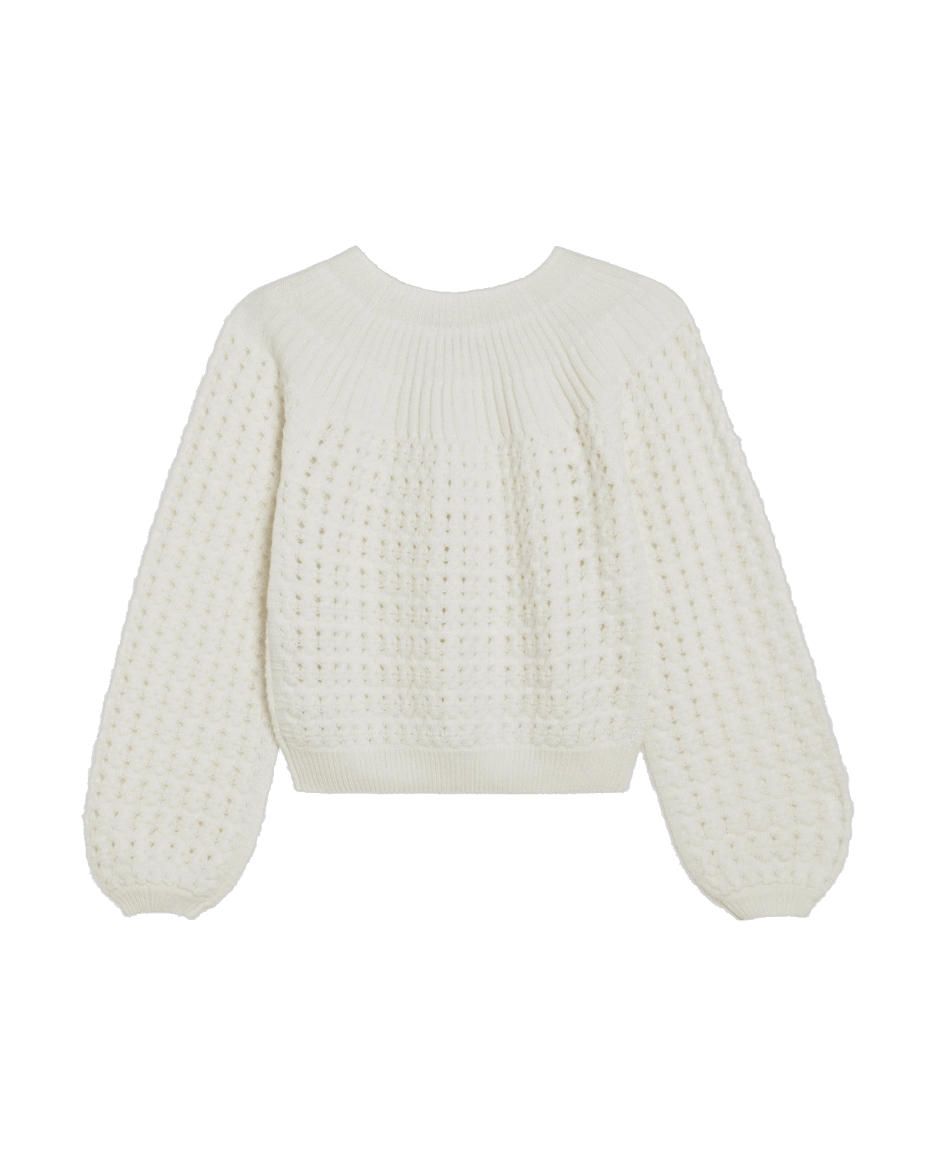 Chloé Wool Milk Colored and Cashmere Knit Cardigan Glam Steals