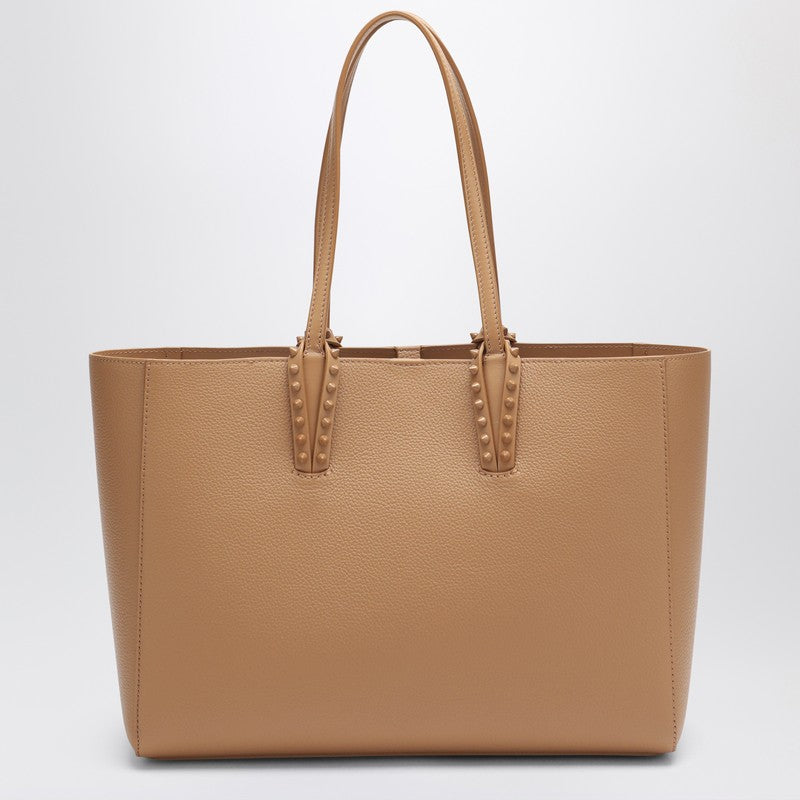 Christian Louboutin Beige Leather Cabata Small Tote Bag Glam Steals