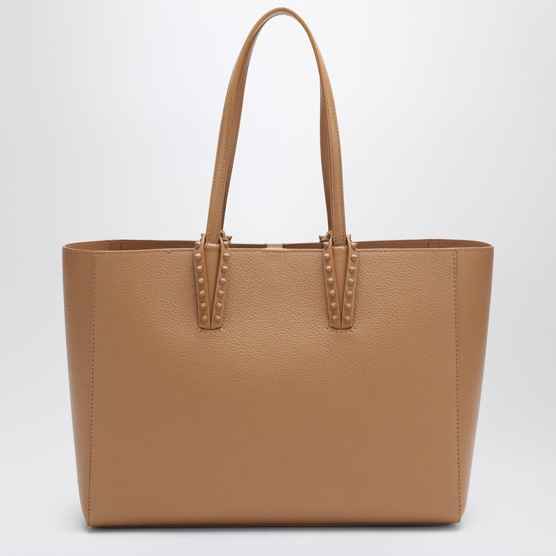 Christian Louboutin Beige Leather Cabata Small Tote Bag Glam Steals