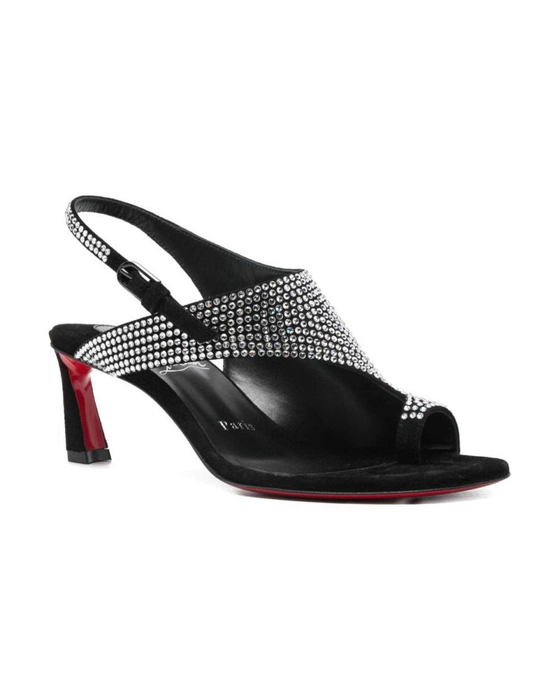 Christian Louboutin Black Sandals Glam Steals