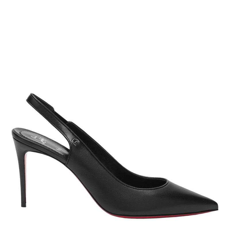 Christian Louboutin Black Sporty Kate Slingback Décolleté Glam Steals