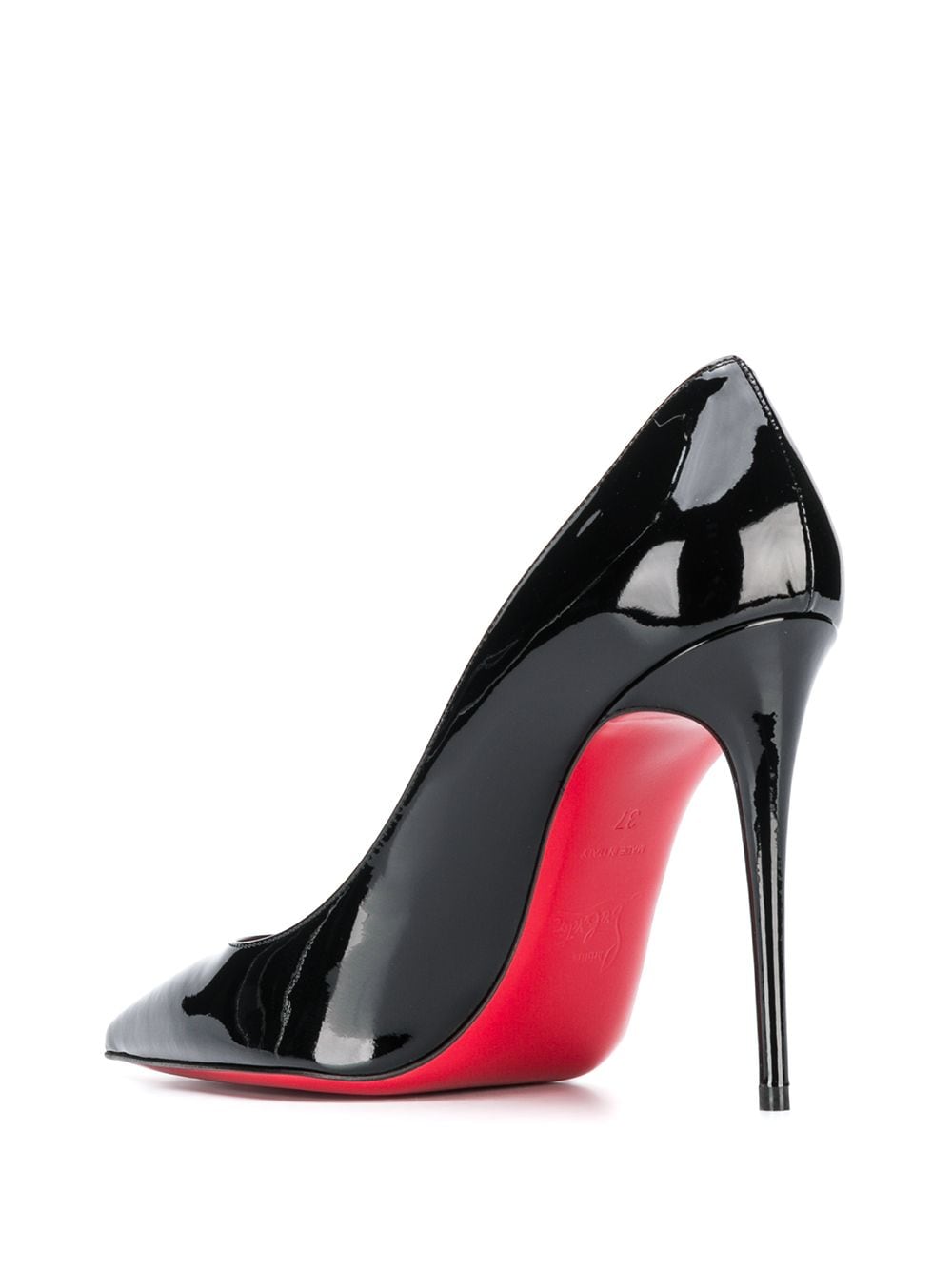 Christian Louboutin Black with Heel Glam Steals