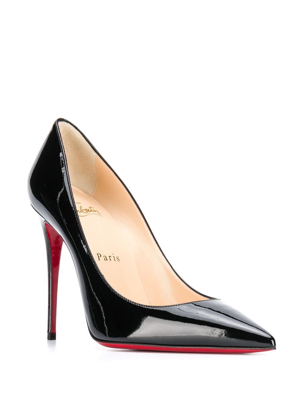 Christian Louboutin Black with Heel Glam Steals