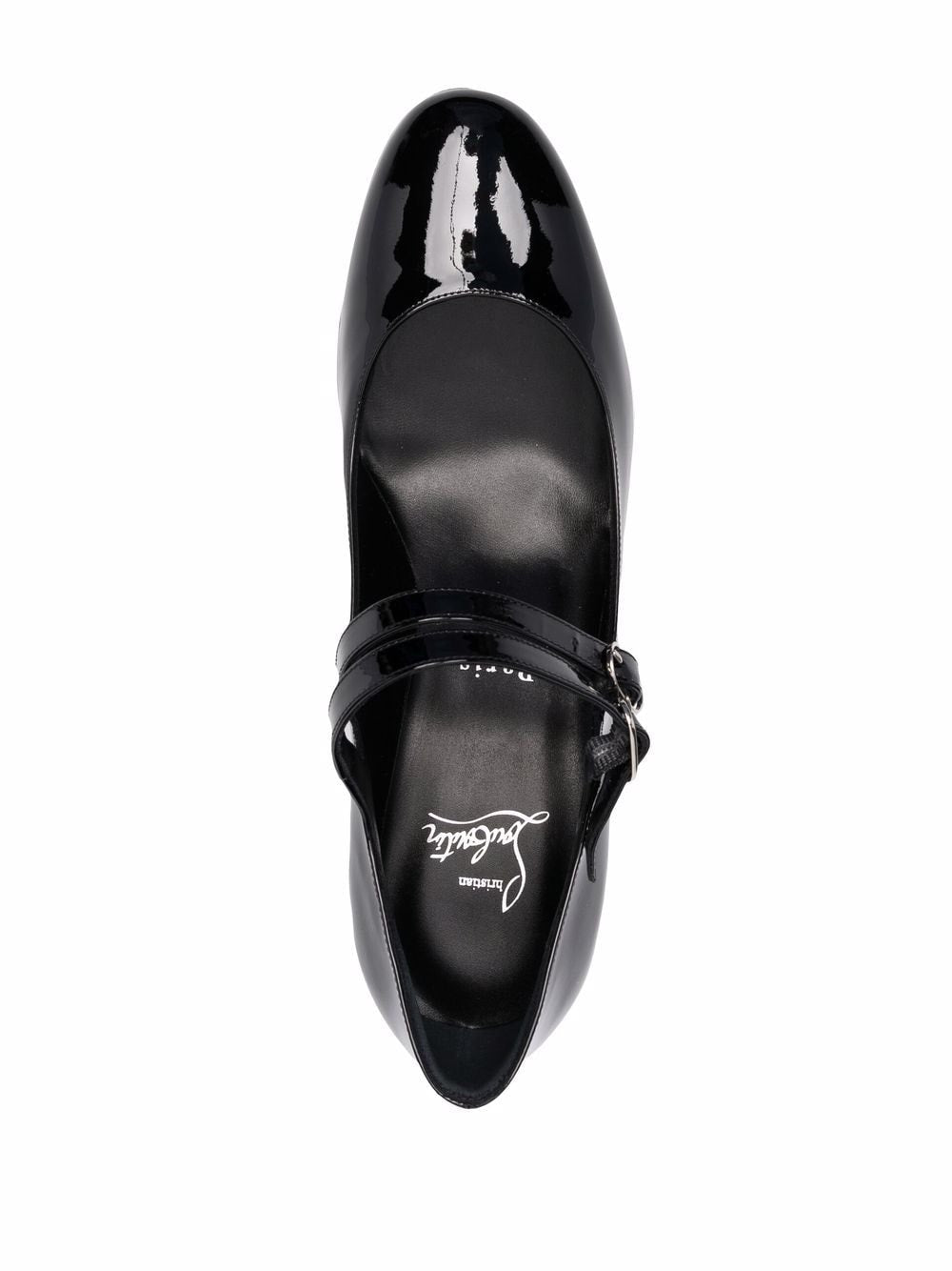 Christian Louboutin Black with Heel Glam Steals