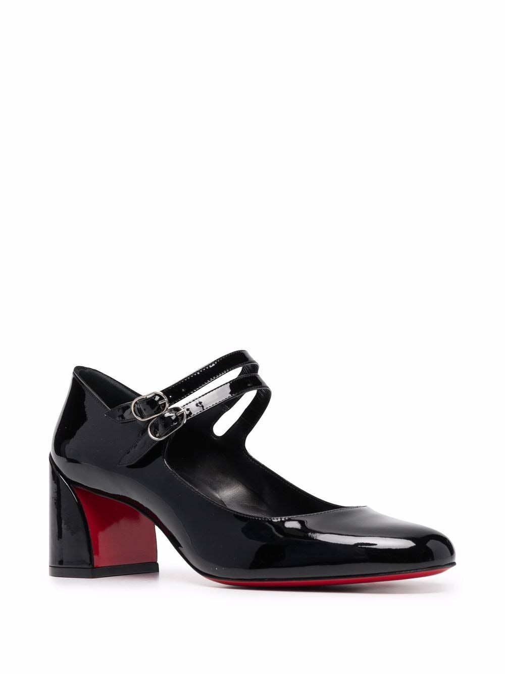 Christian Louboutin Black with Heel Glam Steals