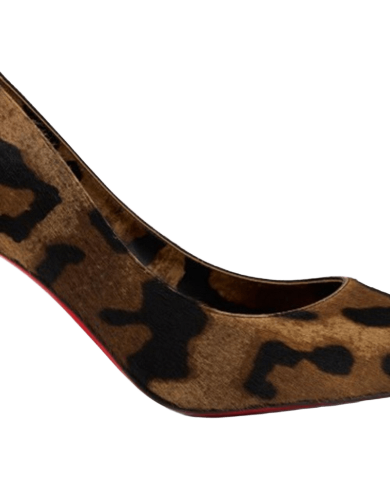 Christian Louboutin Brown with Heel Glam Steals