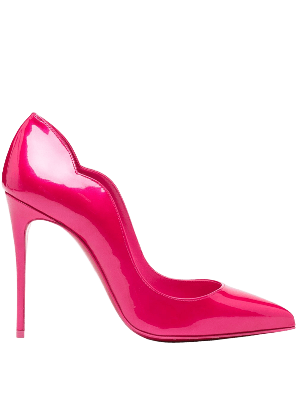 Christian Louboutin Fuchsia with Heel Glam Steals