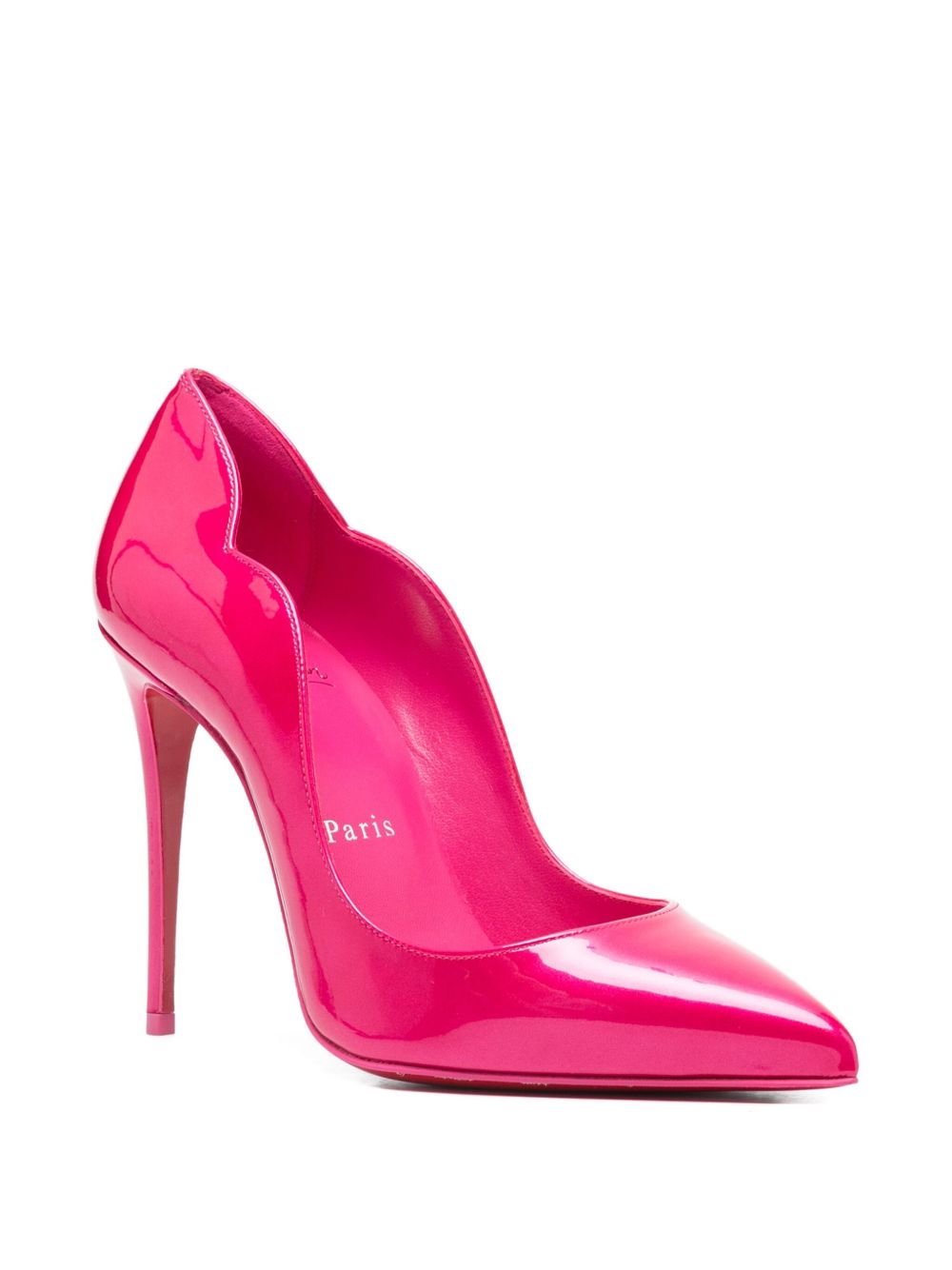 Christian Louboutin Fuchsia with Heel Glam Steals