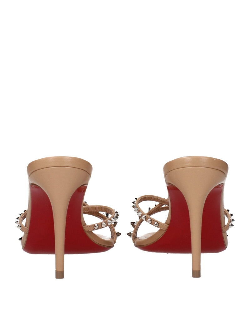 Christian Louboutin Pink Leather Stiletto Heel Glam Steals