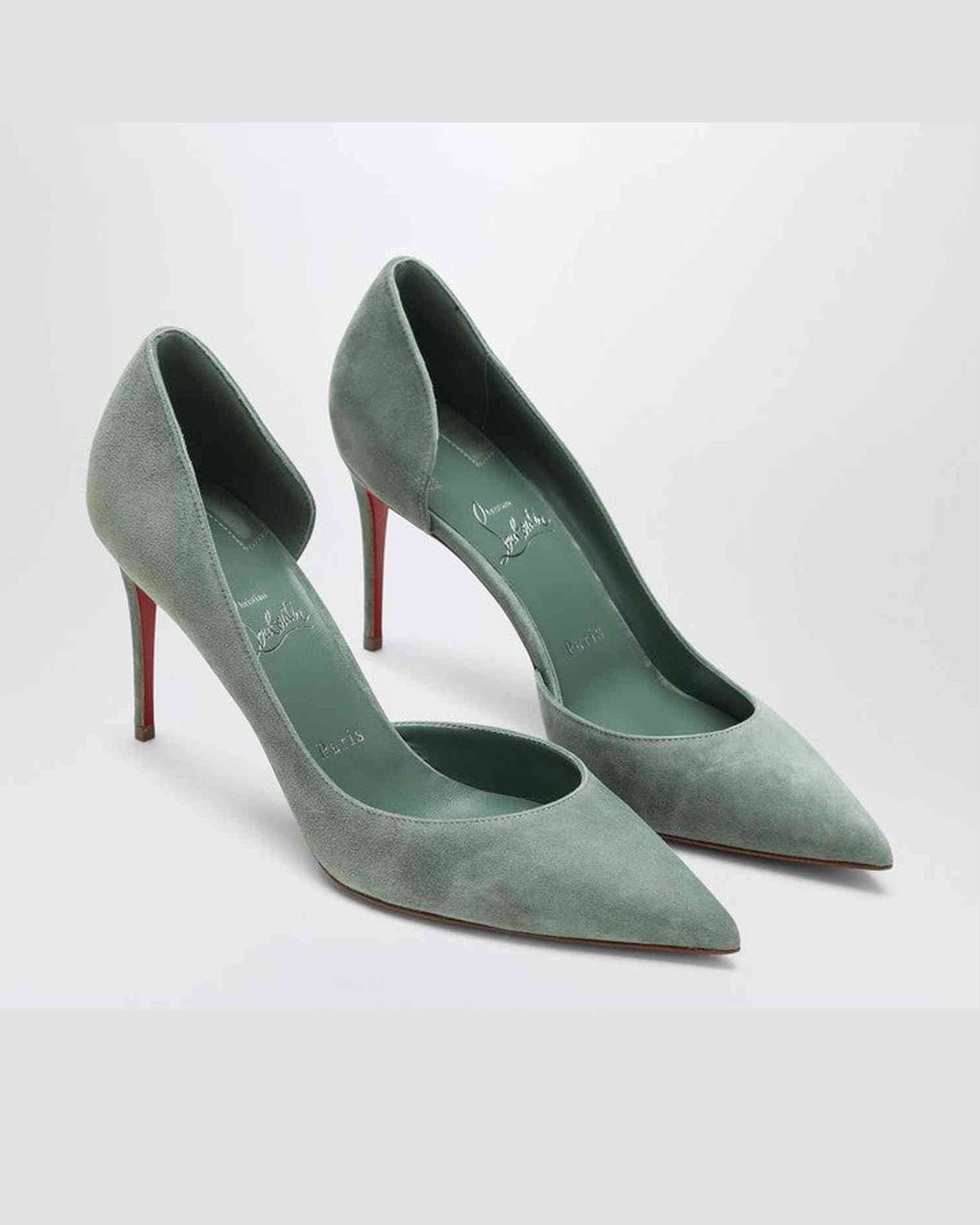 Christian Louboutin Suede Manuka Coloured Kate Pumps Glam Steals