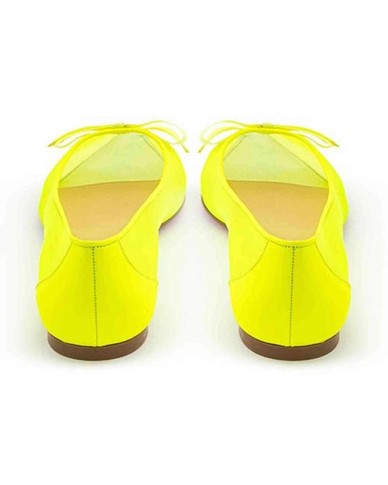 Christian Louboutin Yellow Mesh Sunshine Flat Elegance Glam Steals