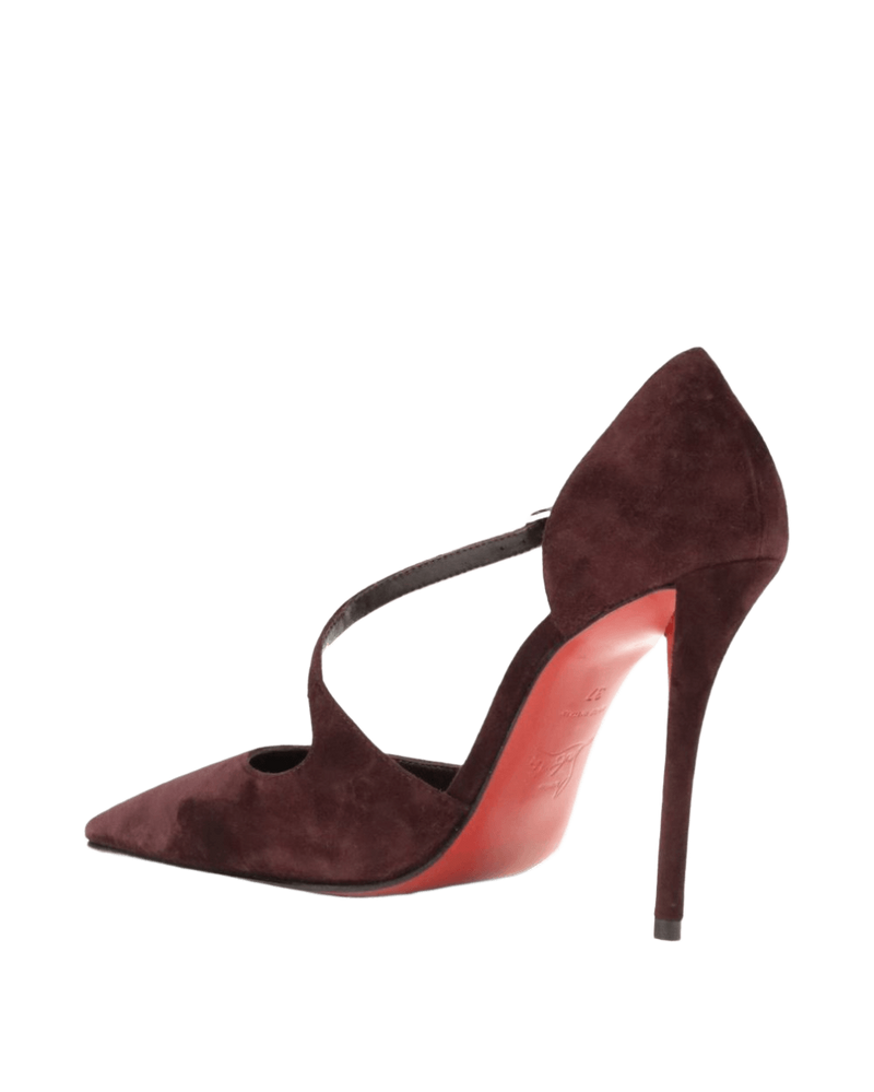Christian Louboutin with Heel Bordeaux Glam Steals
