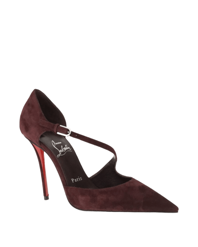 Christian Louboutin with Heel Bordeaux Glam Steals