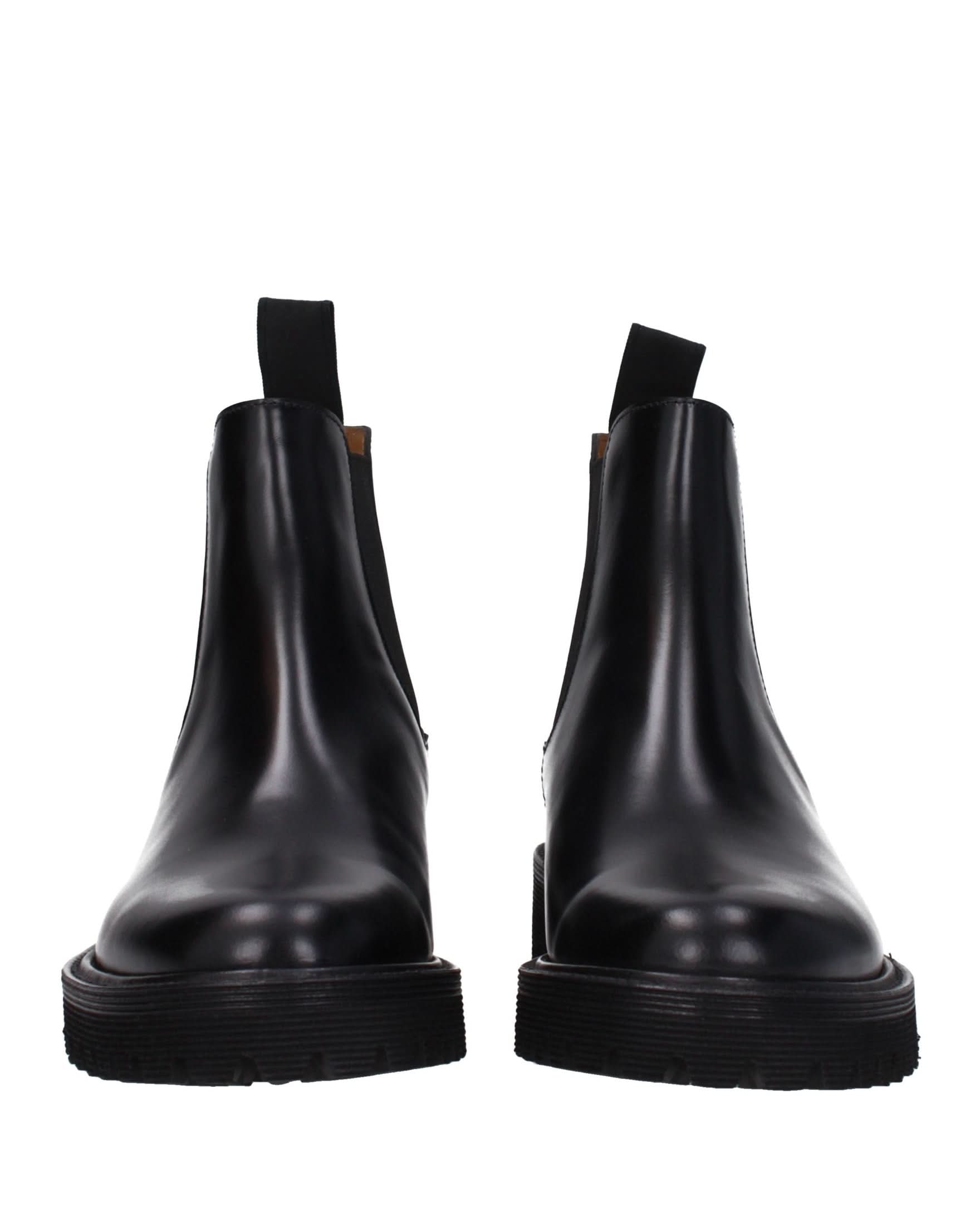 Church's Black Leather Ankle Boots 