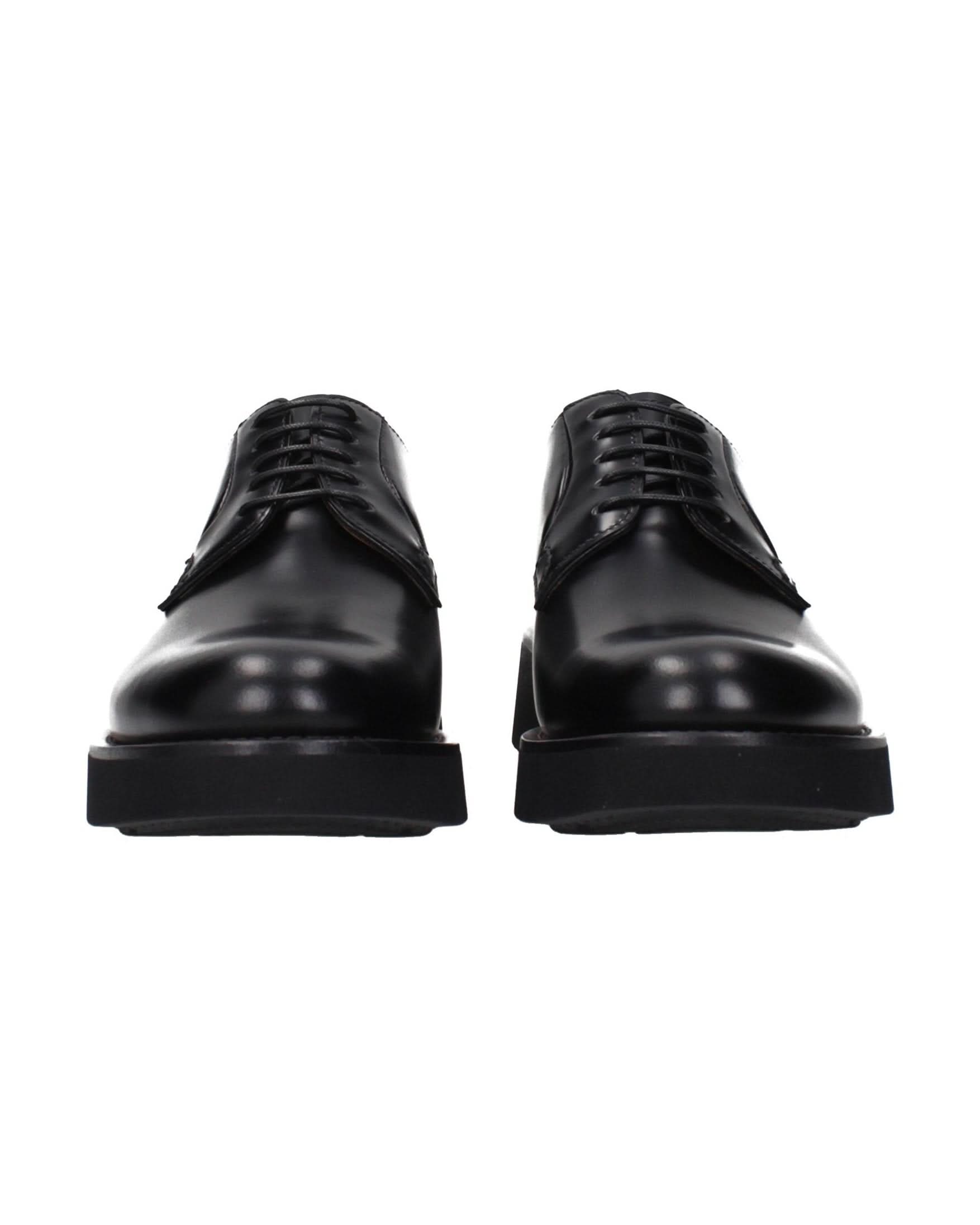Church's Black Leather Oxfords Derbies Shoes