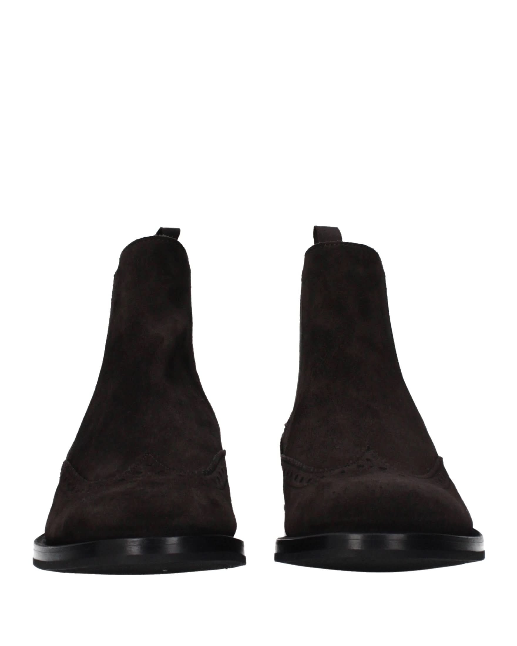 Church's Brown Leather Ankle Boots 