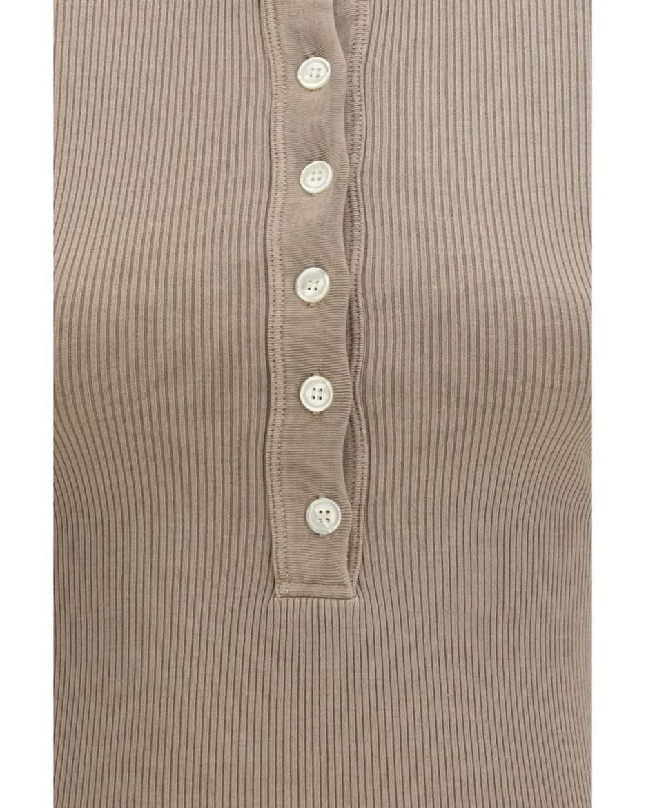 Citizens Of Humanity Beige Cotton T-shirt Glam Steals