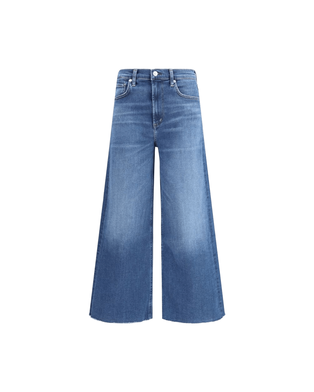 Citizens Of Humanity Blue Cotton Cropped Jeans Glam Steals