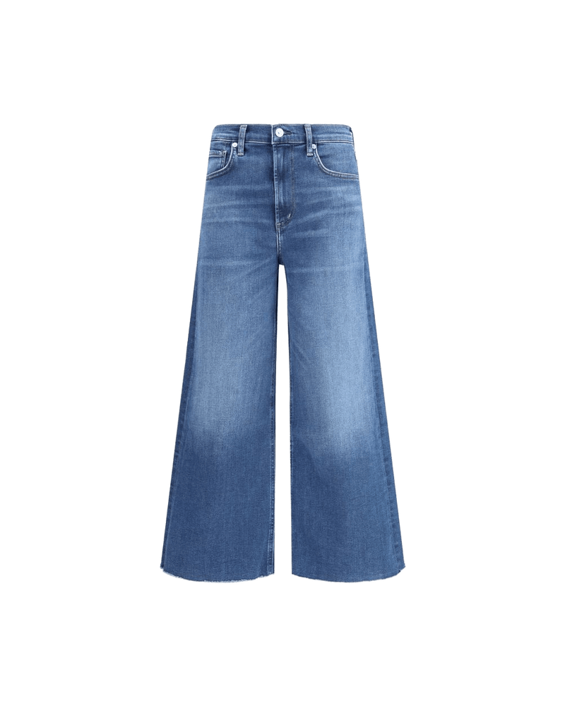 Citizens Of Humanity Blue Cotton Cropped Jeans Glam Steals