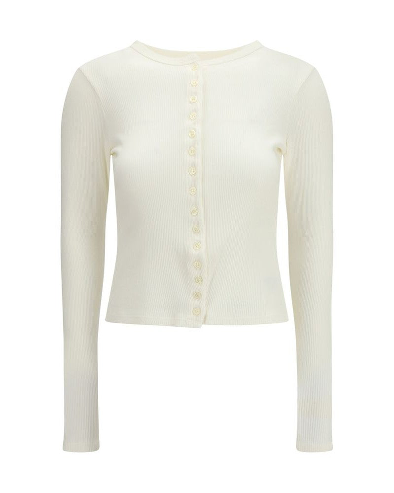 Citizens Of Humanity White Cotton Cardigan Glam Steals