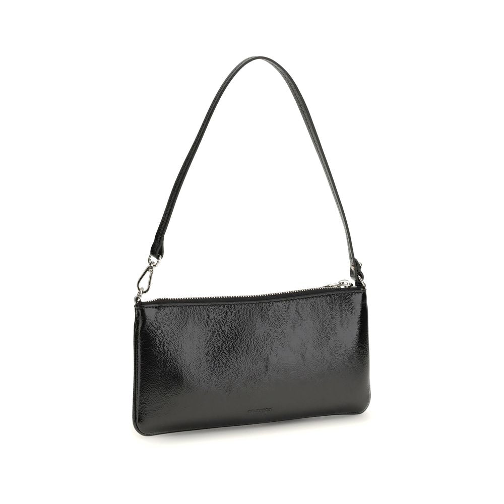 Courrèges Black Cowhide Shoulder Bag Glam Steals
