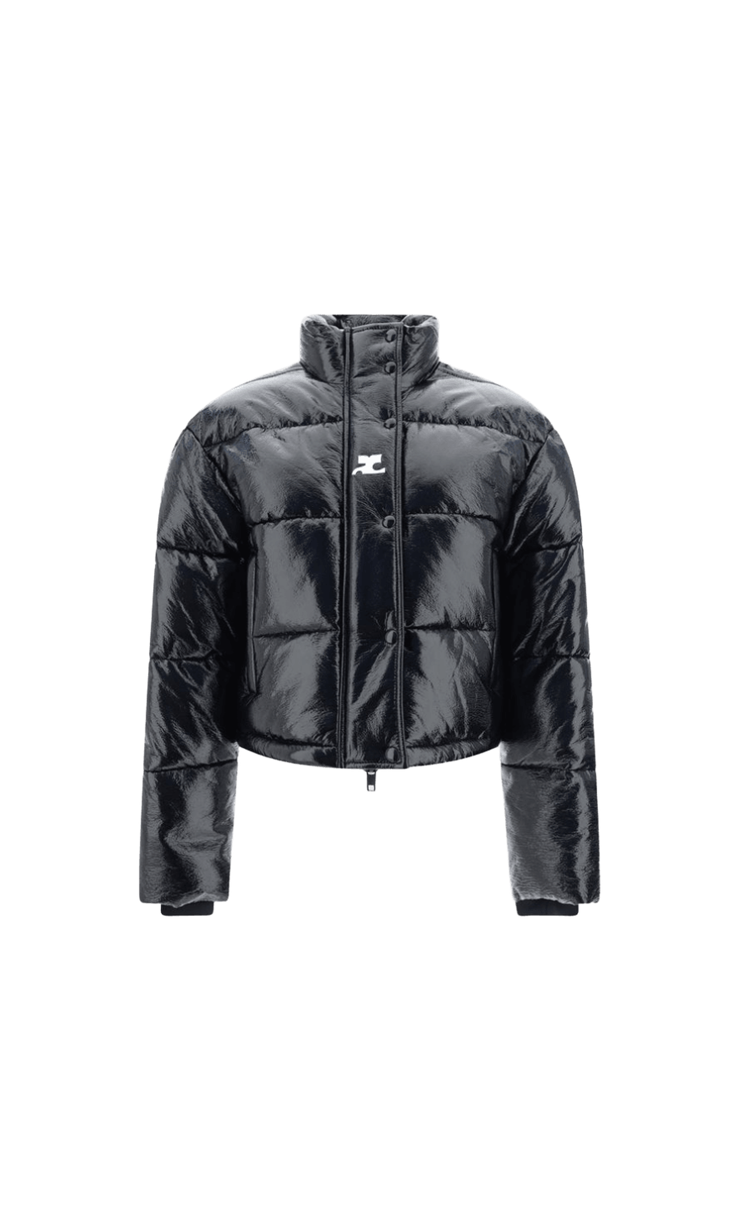CourrèGes Crop Down Jacket Glam Steals